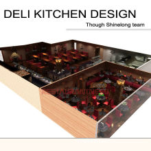 Projecto personalizado Shinelong Deli Kitchen Design